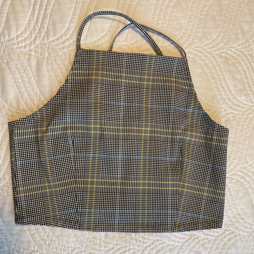 Plaid Crop Top